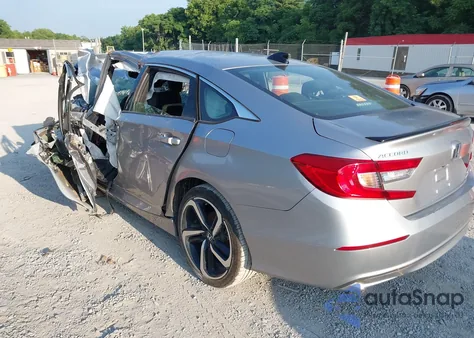 2022 Honda Accord Hybrid Sport from USA, damaged, VIN 1HGCV3F25NA018280